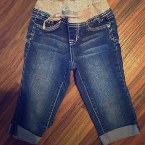 Justice girls crops size 5